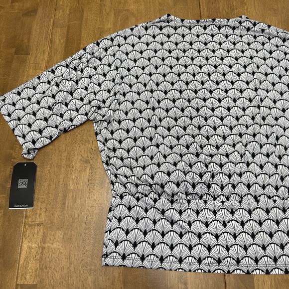 NWT Clara Sun Woo top women's XL kimono sleeve - Picture 4 of 12